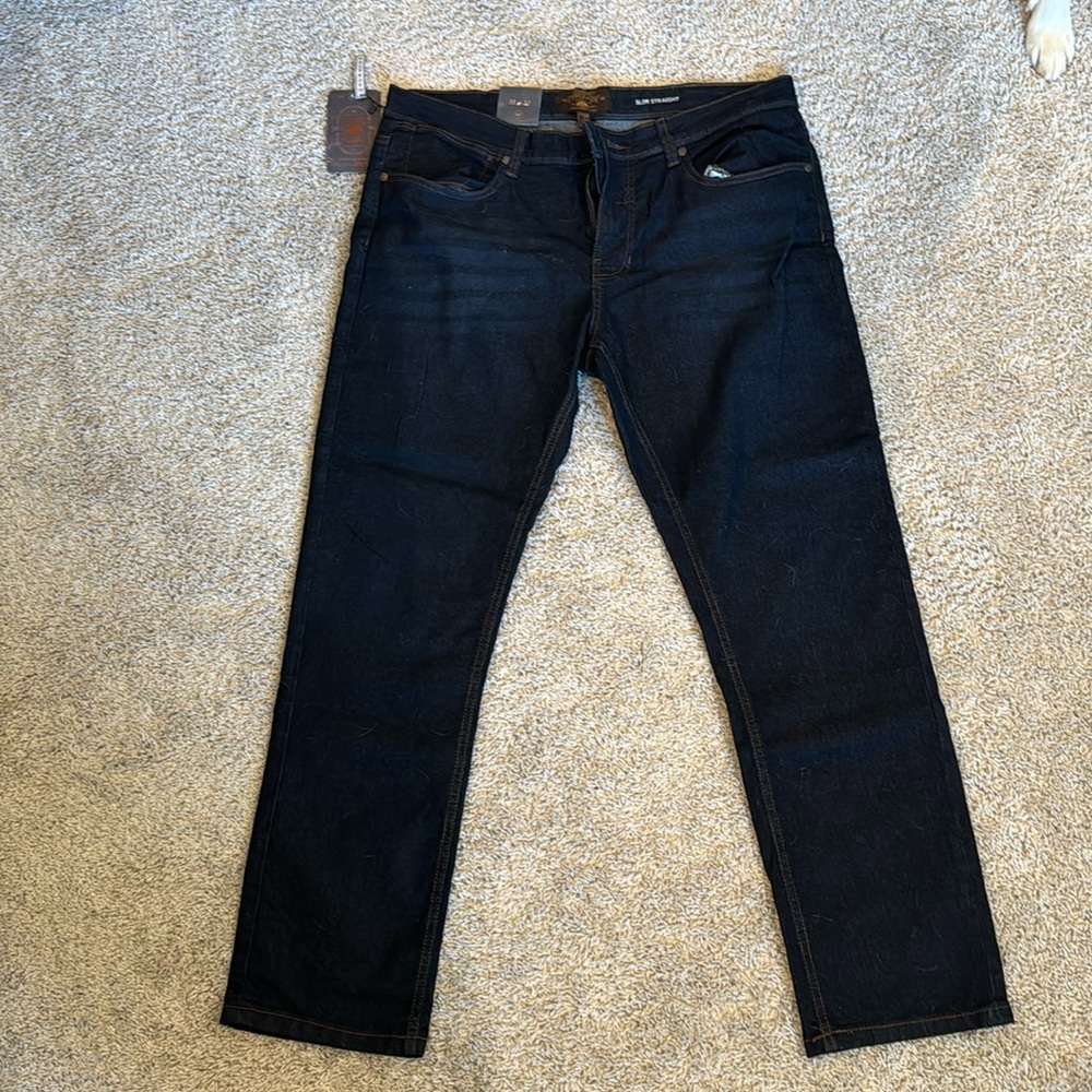 Copper Oak blue Jean W38 L32 slim Straight